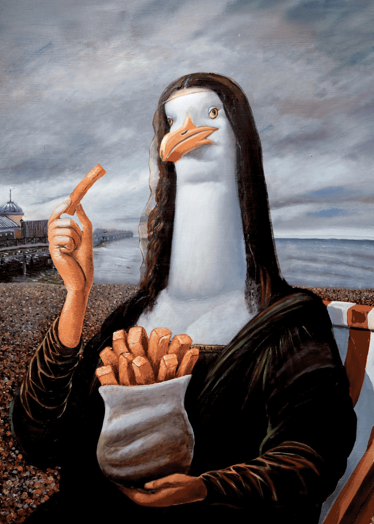 Chippy Lisa at Hastings Pier