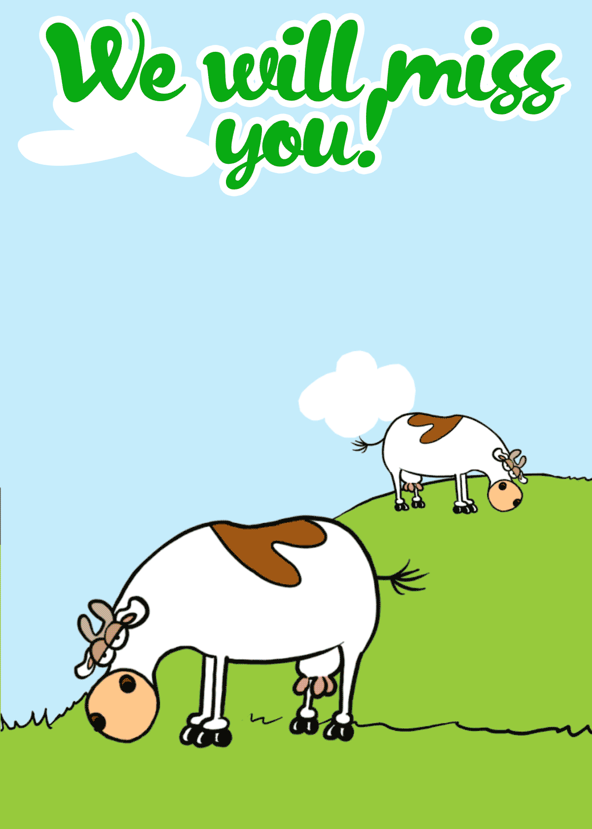 Cow Missing in Action!