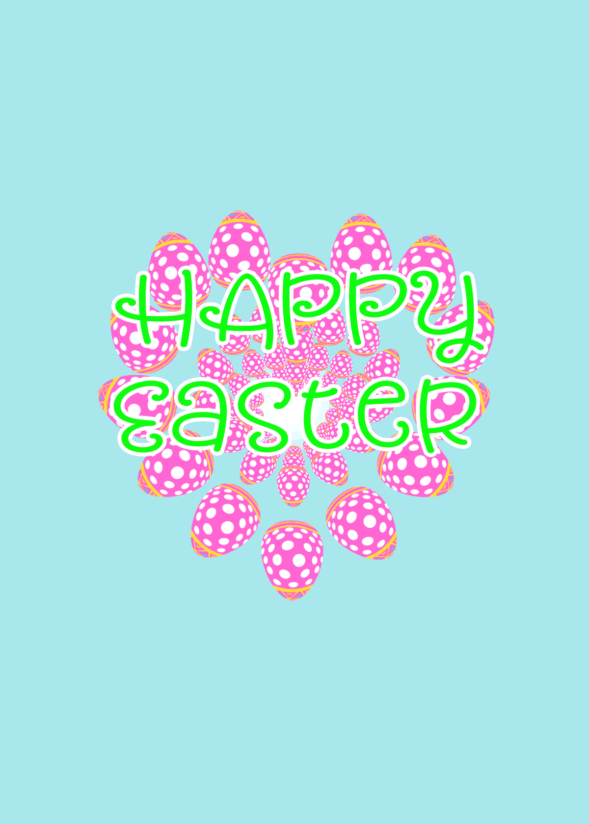 Easter Egg Heart