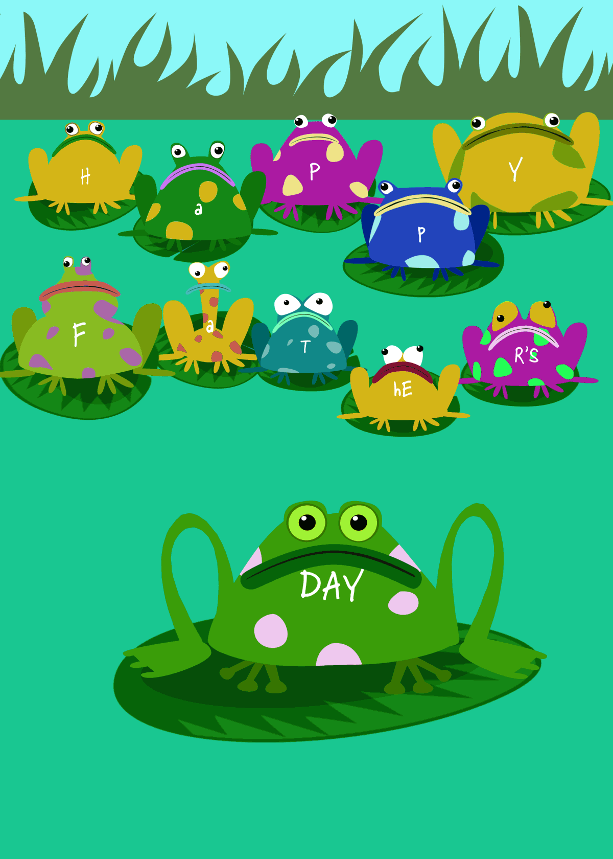 Froggy Croak Father's Day