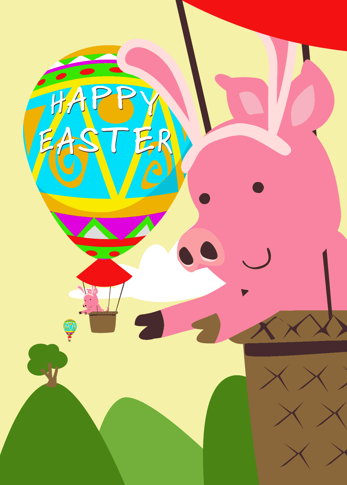 Happy Piggy Easter