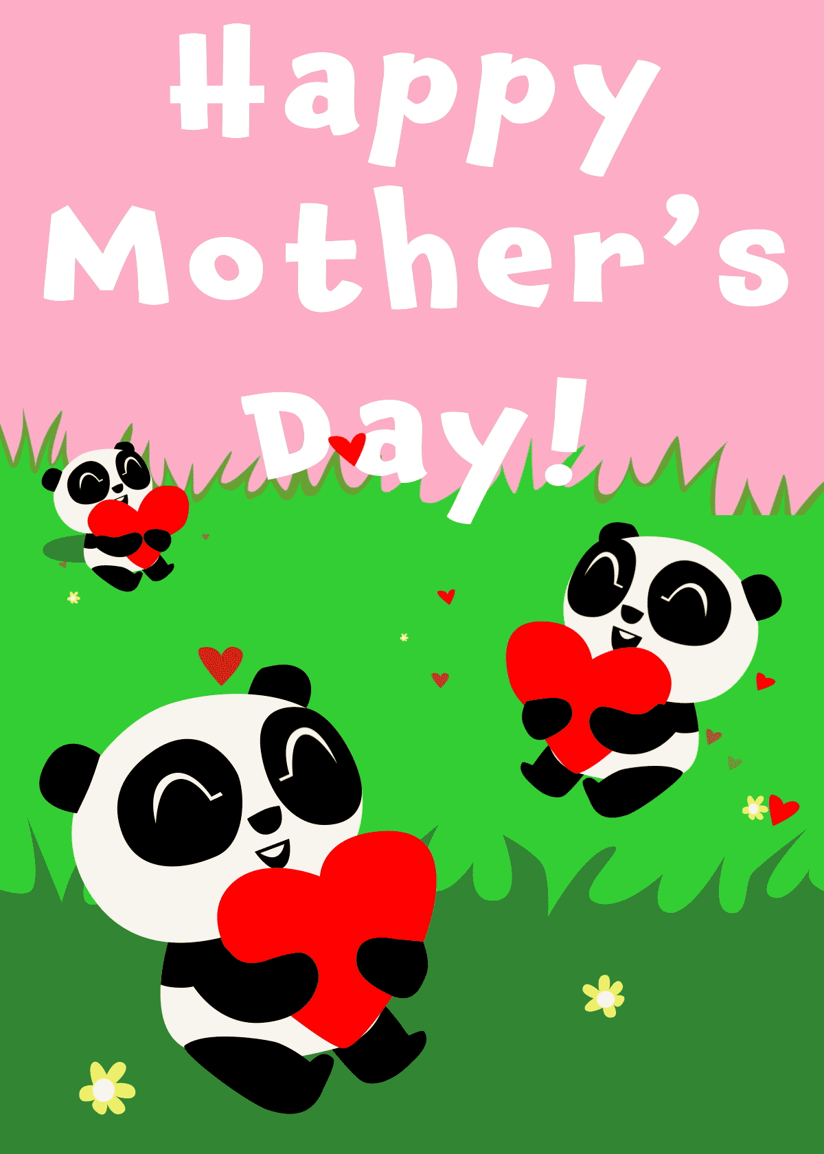 Mother's Day Love Pandas!